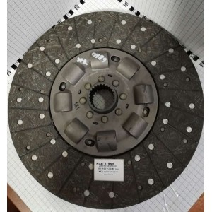 Диск сцепления 181-1601130-80 (на ХТЗ) лепестковая корзина