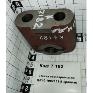 Стойка оси коромысла Д-240-1007151-Б крайняя