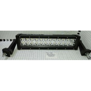 Фара светодиодная ЛЮСТРА 24 LED 12/24V 72W (2 ряд.) 5040 Lm(350*85*75)