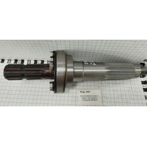 Вал 80-4202015-А ВОМ в сборе с хвостовиком (сборный) (БЗТДиА)