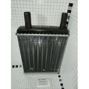 Радиатор отопителя АР.3302-8101060-10 (2 патр. в одну сторону) d=20 мм. аллюм.2-ряд.