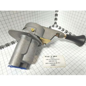 Кран 100-3537010(3526 008 001 0) руч.тормоза К-701 (SORL)